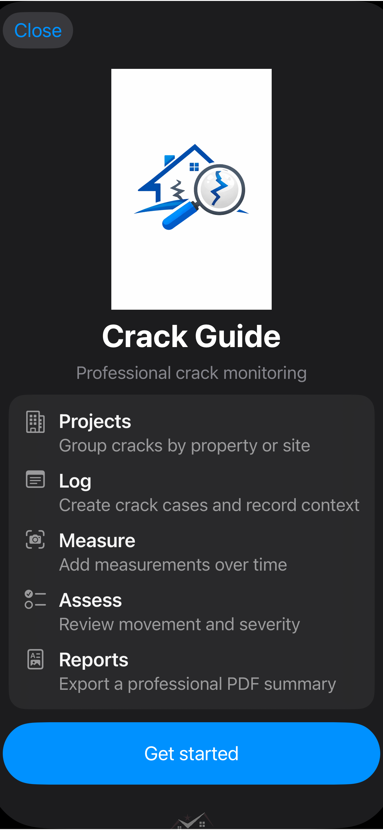 CrackGuide - A New Professional Tool for Crack Assessment and Monitoring